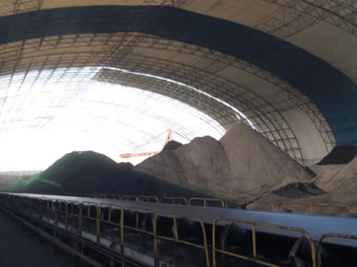 贵溪煤棚料仓网架